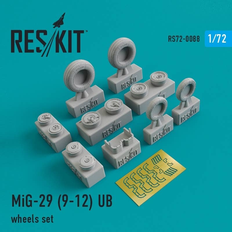 1/72 MiG-29 (9-12) UB Wheels Set