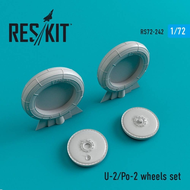 1/72 U-2/Po-2 Wheels Set (for ICM)