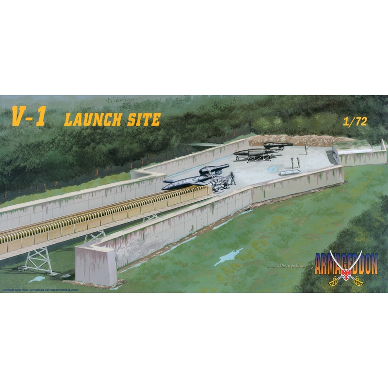 1/72 V1 Rocket launch site