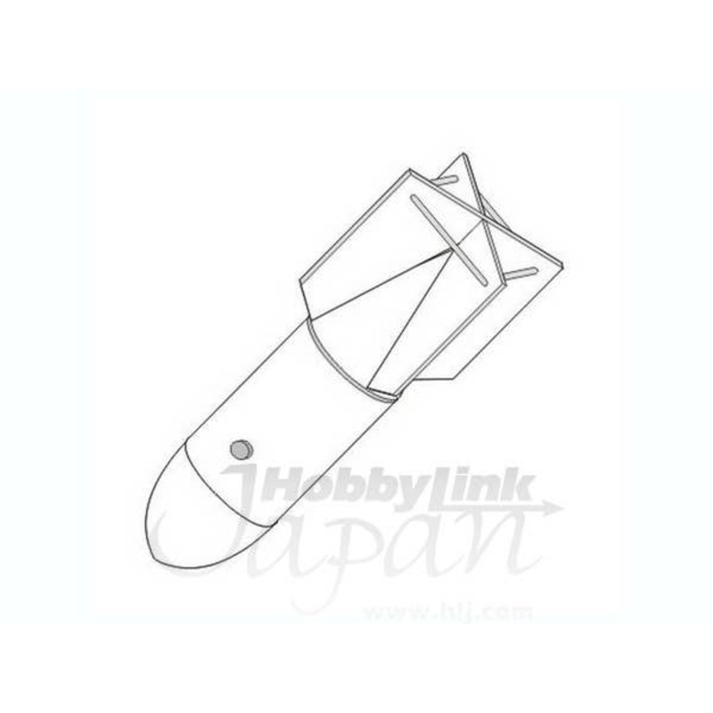 1/72 WWII German Aircraft Bombs SC 500 (4pcs)