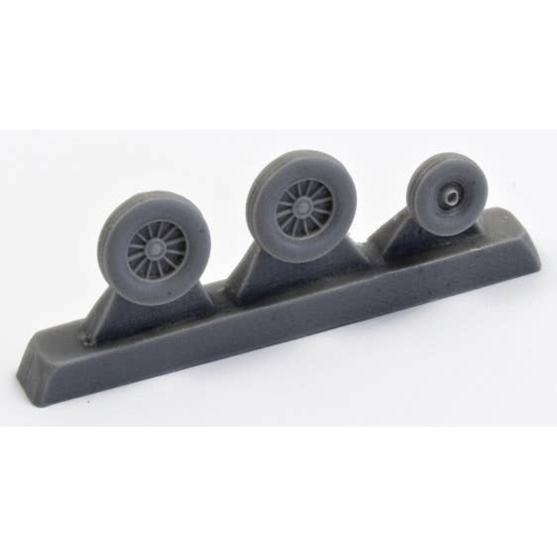 1/72 A-4A/B/C (Early) Skyhawk Wheels Early with Spoke Type Hubs (for Fujimi)