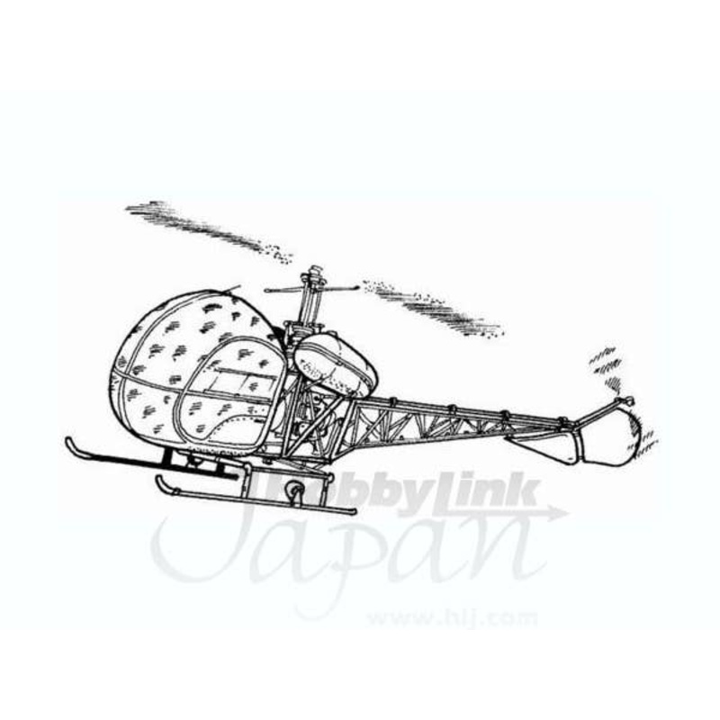 1/72 Bell H-13 detail set