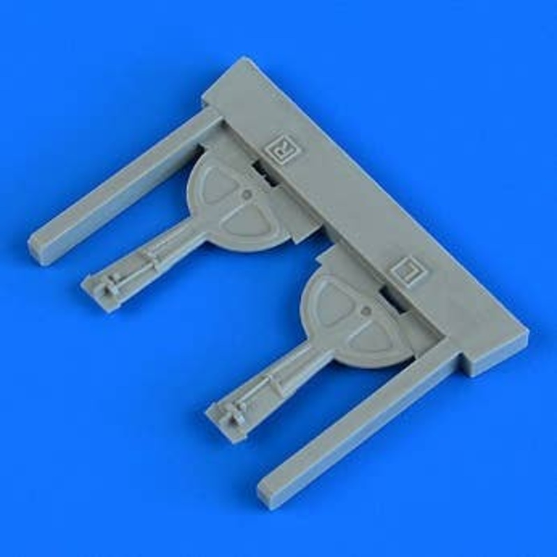 1/72 Bf 109G-6 Undercarriage Covers (for Tamiya)