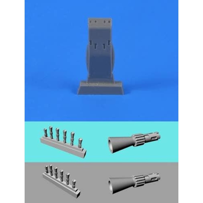 1/72 Blenheim Mk.IF Correction Set (Ventral Gun Pack) for Airfix kit