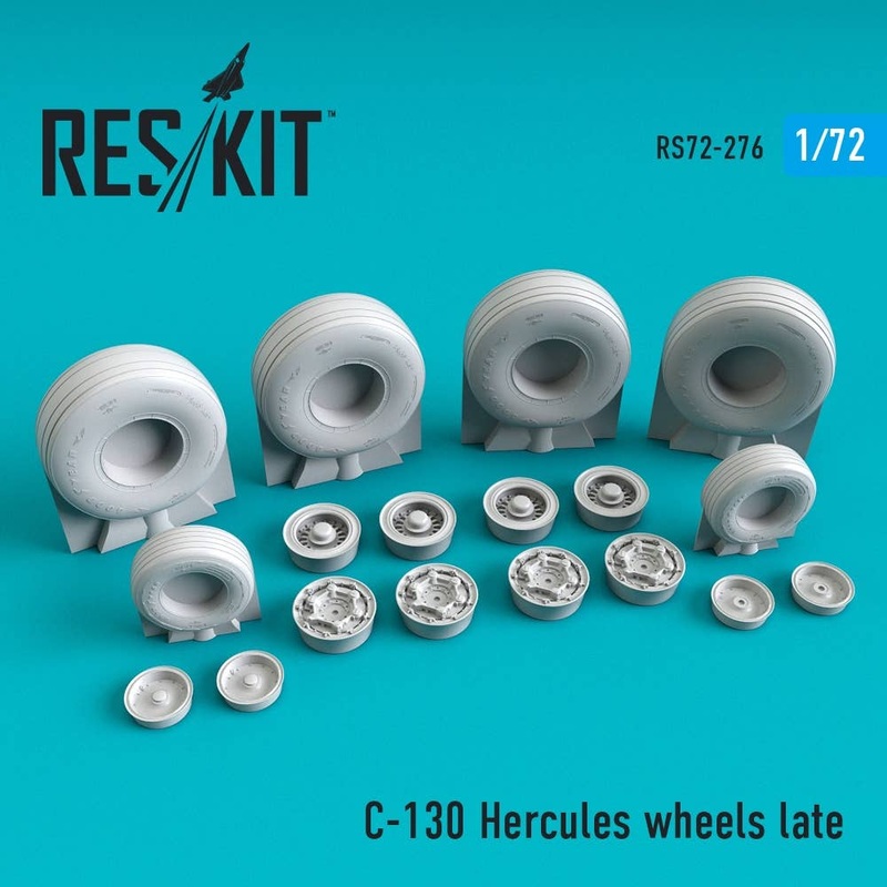1/72 C-130 (Late) Wheelset