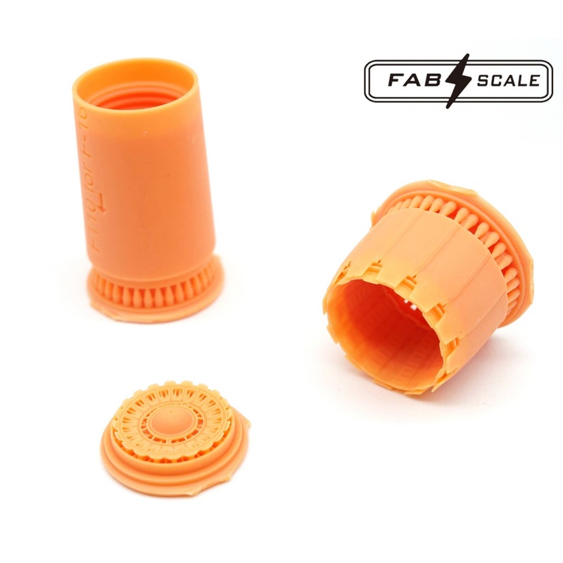 1/72 F-16 F110-GE-129 Afterburner & Exhaust Nozzles Open Form (For TAMIYA Kit)
