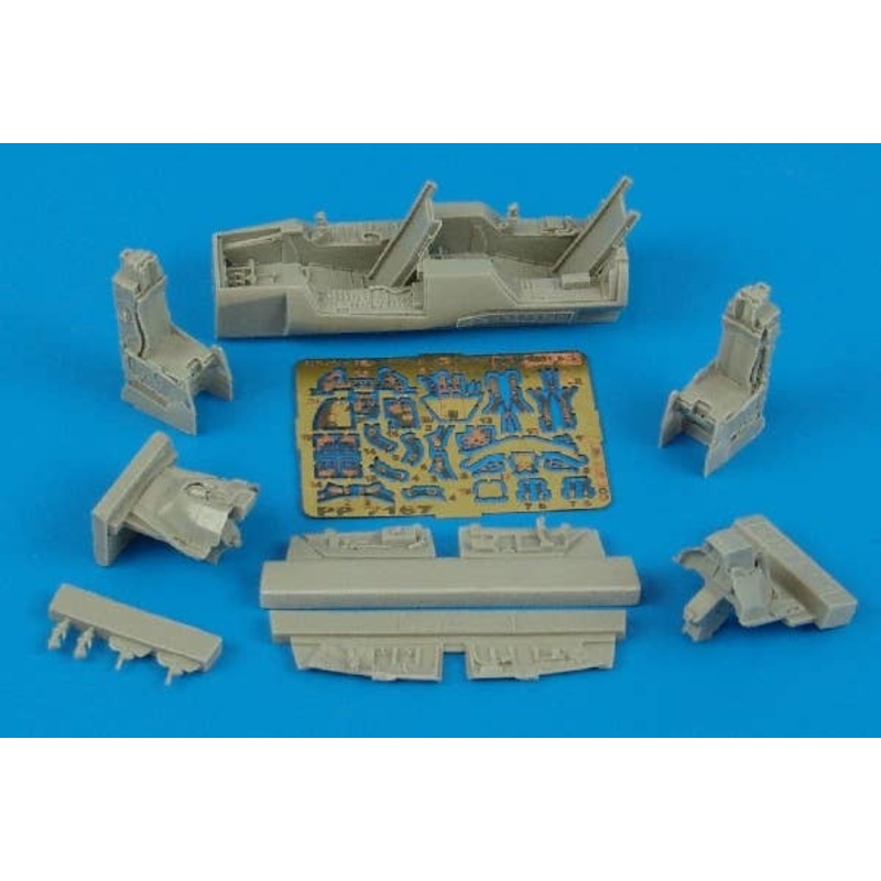 1/72 F-16D Fightning Falcon cockpit set (for Hasegawa)