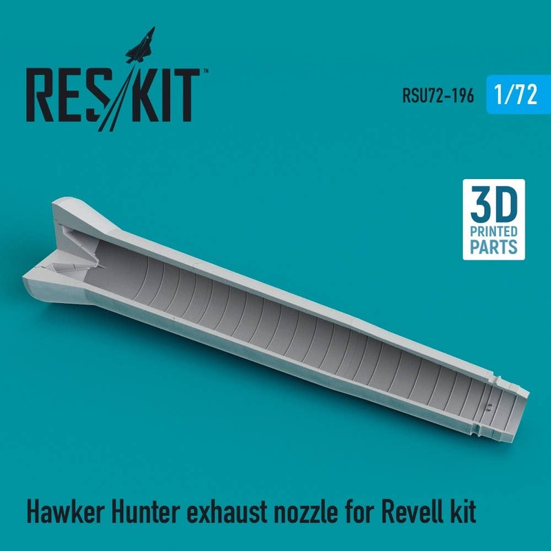 1/72 Hawker Hunter exhaust nozzle for Revell kit