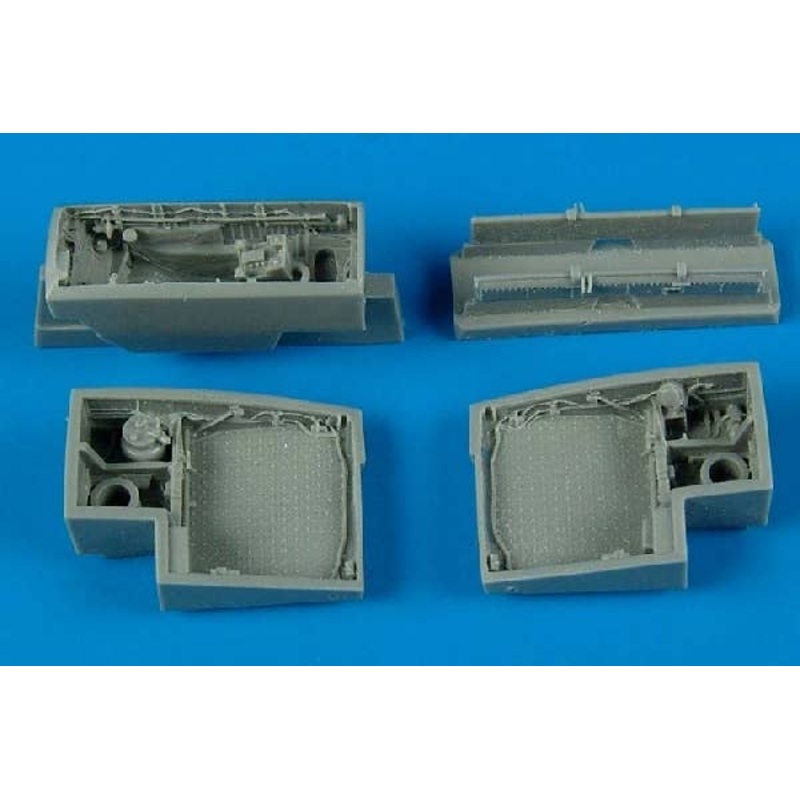 1/72 J35 Draken Wheel Bays (for Hasegawa)