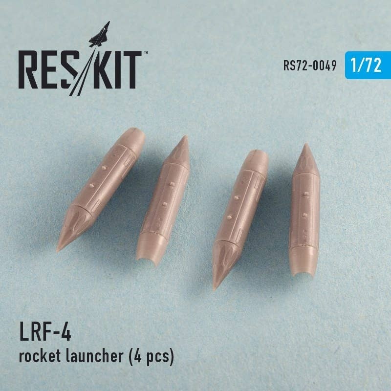 1/72 LRF-4 Rocket Launcher (4 pcs) (Mirage F.1, Mirage 2000, Sepecat Jaguar )