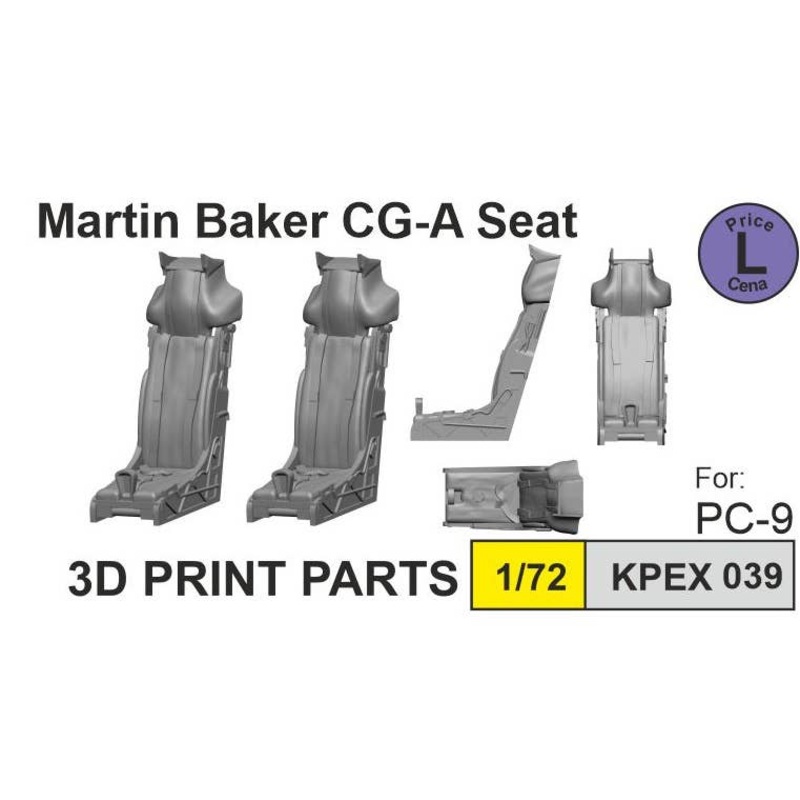 1/72 Martin Baker CG-A Seat  ( for PC-9 )