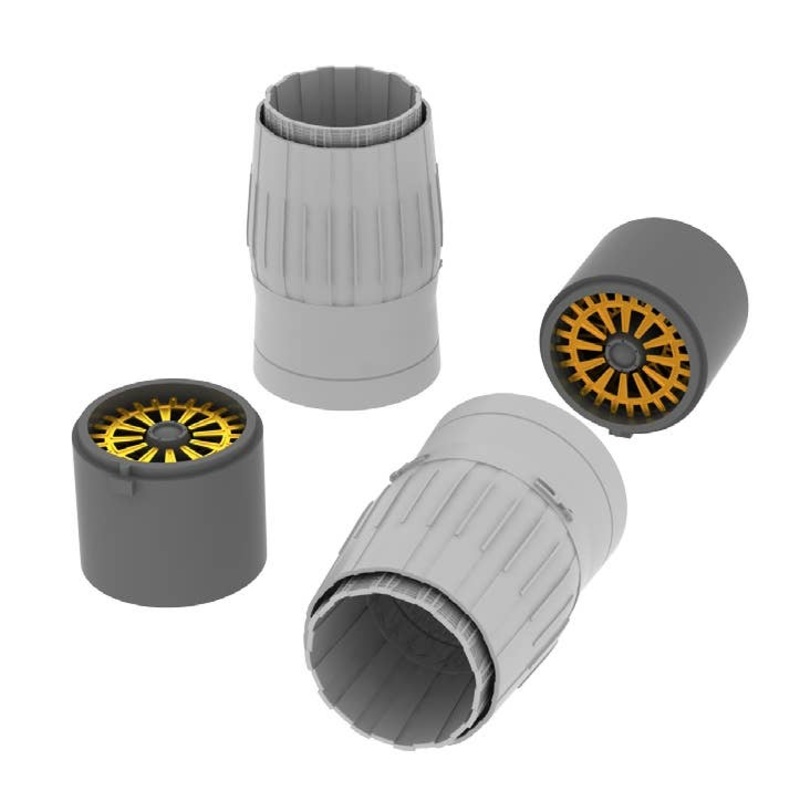 1/72 MiG-29A Exhaust Nozzles (Trumpeter)