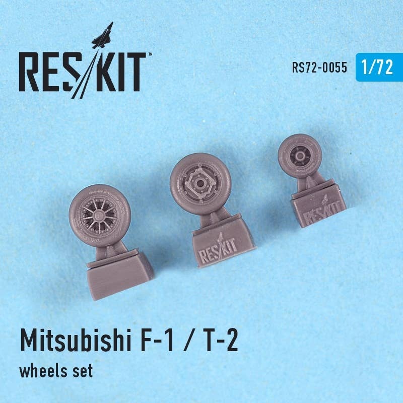 1/72 Mitsubishi F-1 Wheels Set