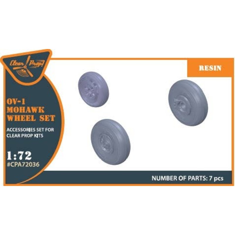 1/72 OV-1 A/B/C/D Mohawk wheels set