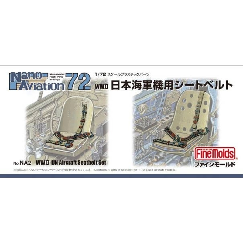 1/72 WWII IJN Aircraft Seatbelt Set