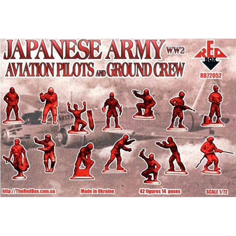 1/72 WWII Japanese Army Aviation Pilots and Ground Crew