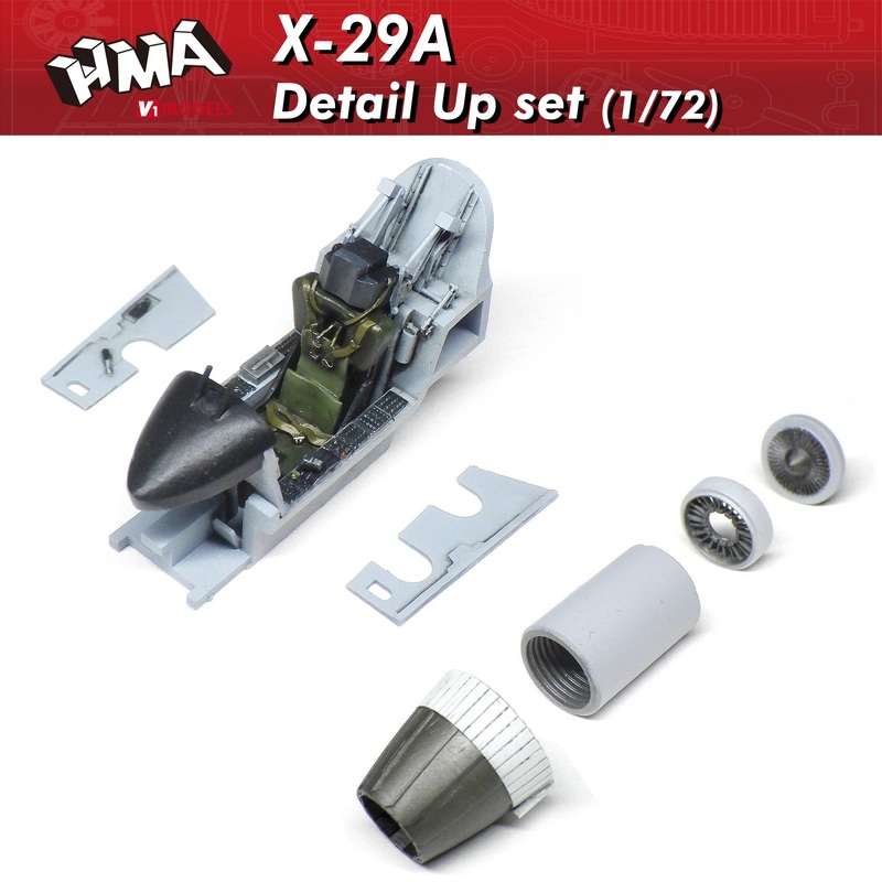 1/72 X-29A Detail Up Set