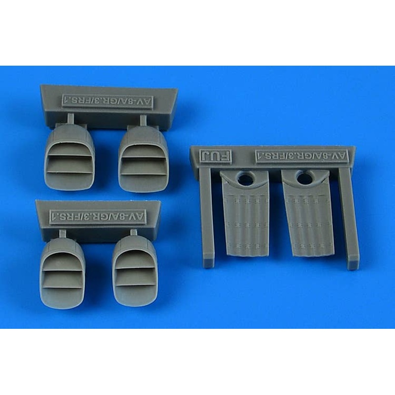 Harrier AV-8A/GR.1/GR.3/FRS.1 exhaust nozzles