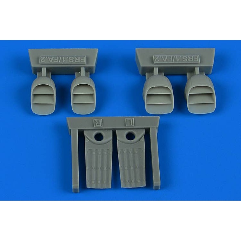 Sea Harrier FRS.1/FA.2 exhaust nozzles (for AIRFIX)