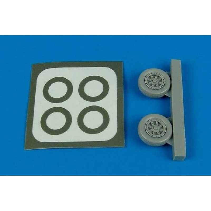 1/72 A-1H Skyraider (Navy) Wheels (for Hasegawa)