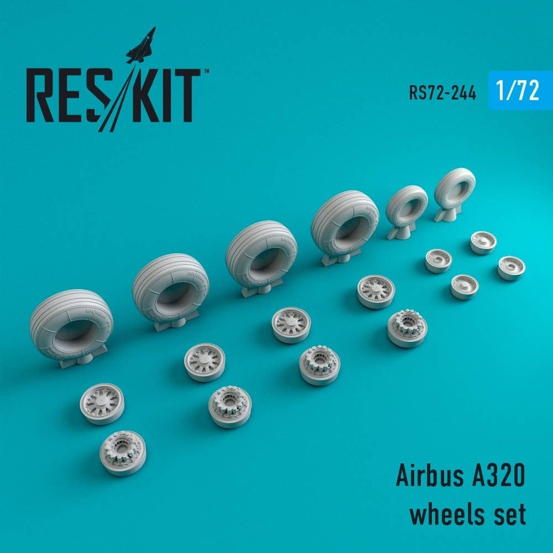 1/72 A320 Wheels Set (for Welsh Models)