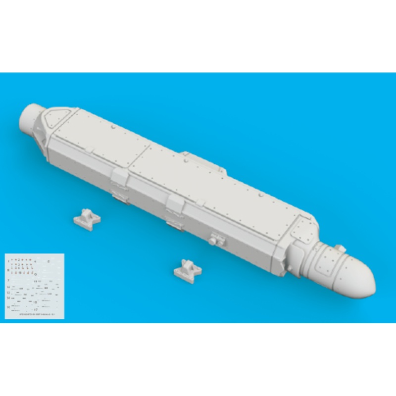 1/72 AN/ALQ-131 (Shallow) ECM Pod (1 pc.)