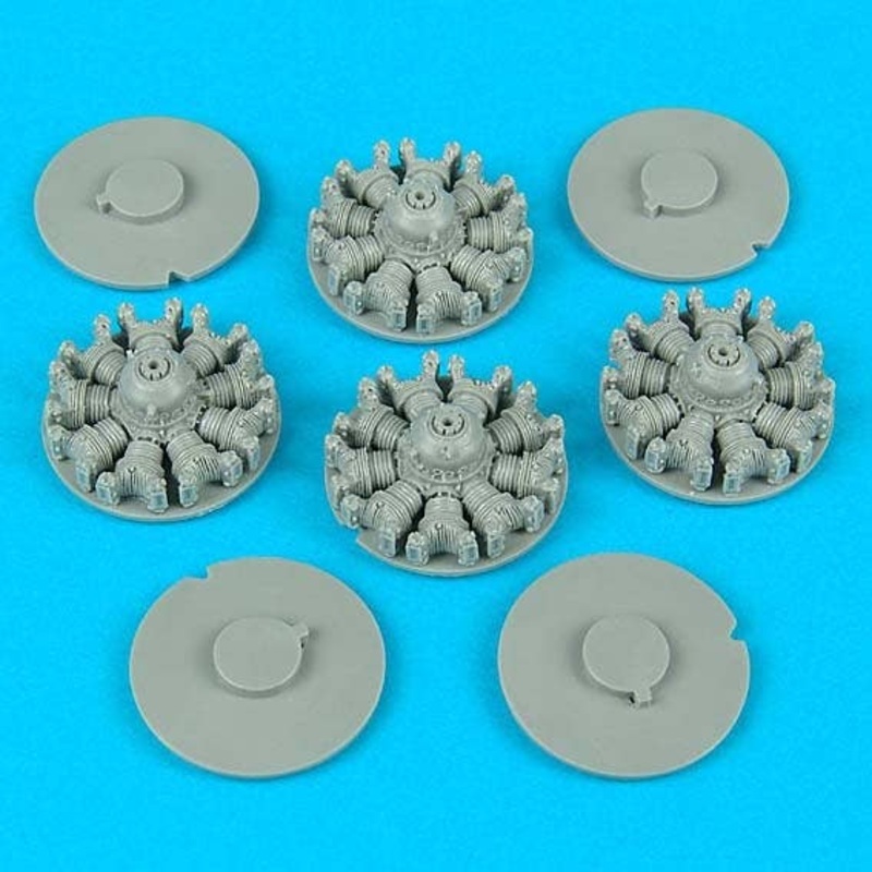 1/72 B-17 Engines (for Academy)