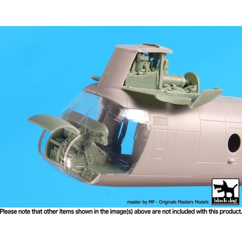 1/72 Ch -46 D Front Engine + Cocpit (for Hobby Boss)