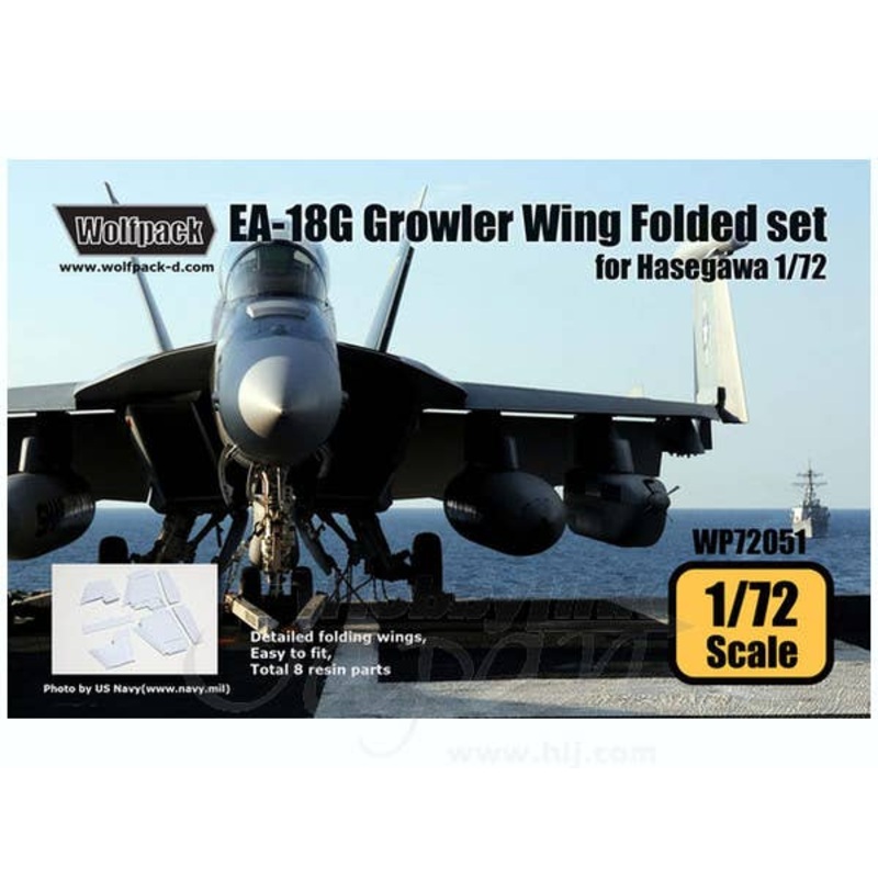 1/72 EA-18G Growler Wing Folded Set (for Hasegawa)