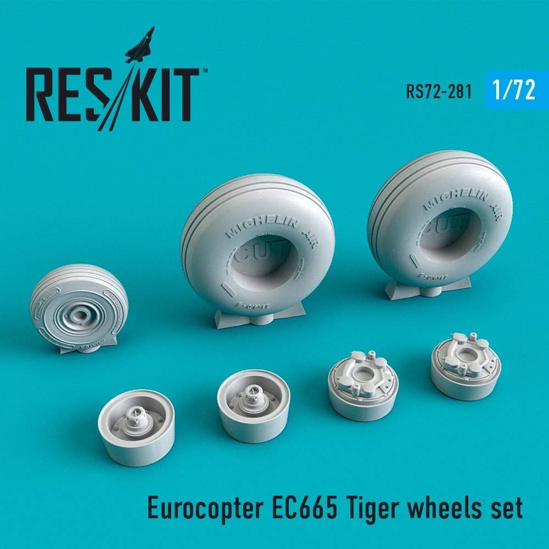 1/72 EC665 Tiger wheels set