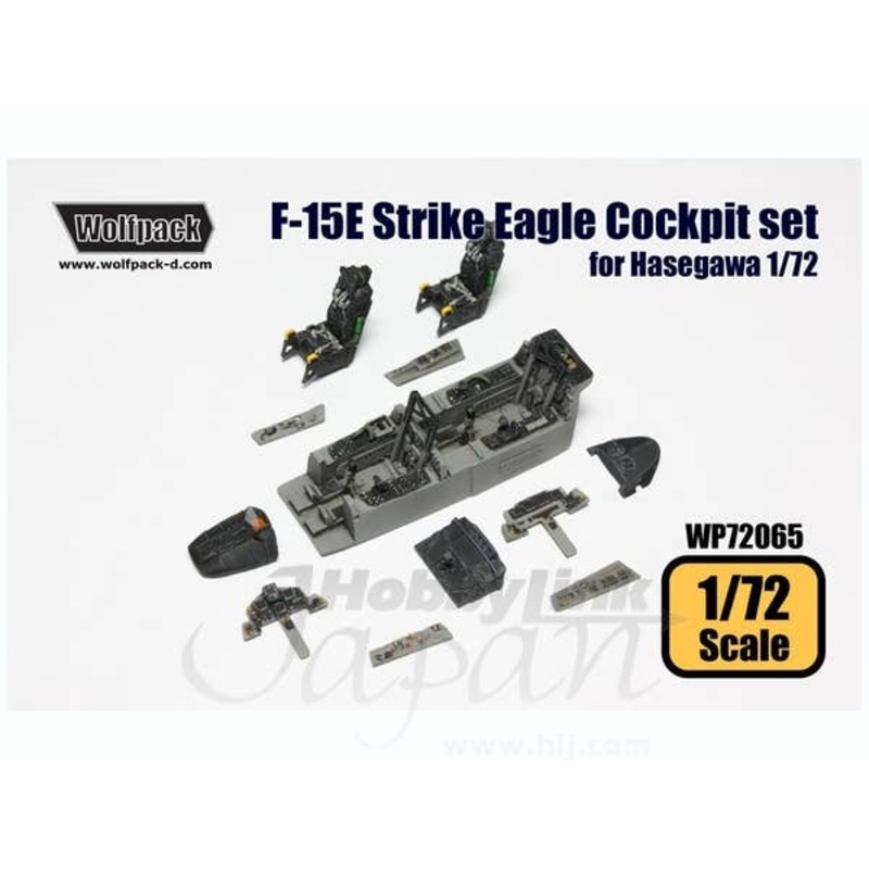 1/72 F-15E Strike Eagle Cockpit Set (for Hasegawa)