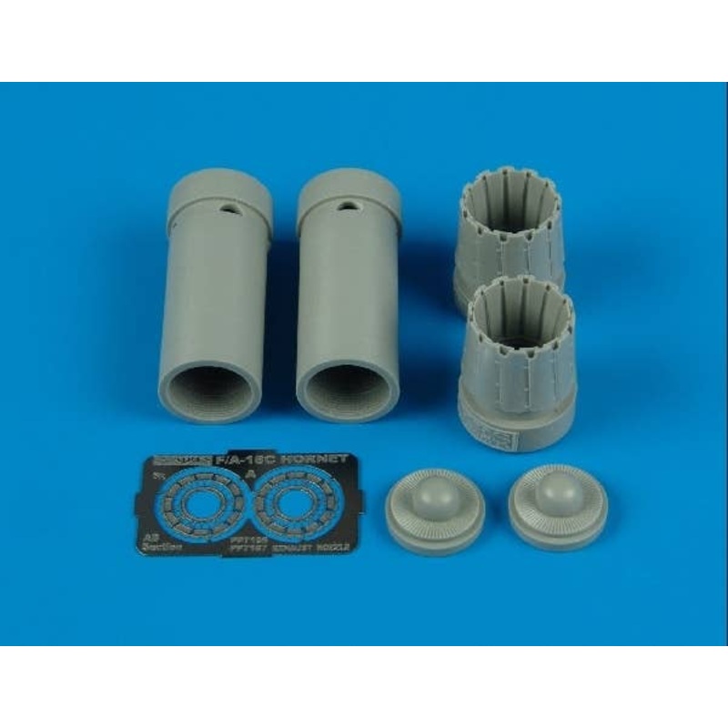 1/72 F/A-18C Exhaust Nozzles Opened (for Hasegawa)