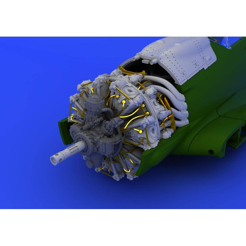 1/72 Fw 190A-8 Engine (for Eduard)