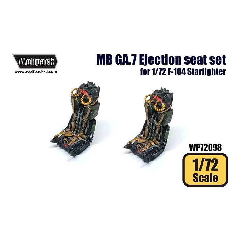 1/72 Martin Baker GA.7 Ejection seat set (for F-104 Starfighter)