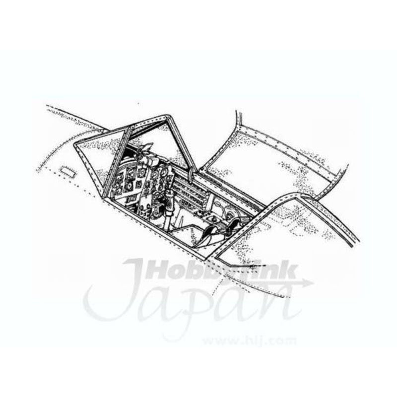 1/72 Me-262A interior set for Heller