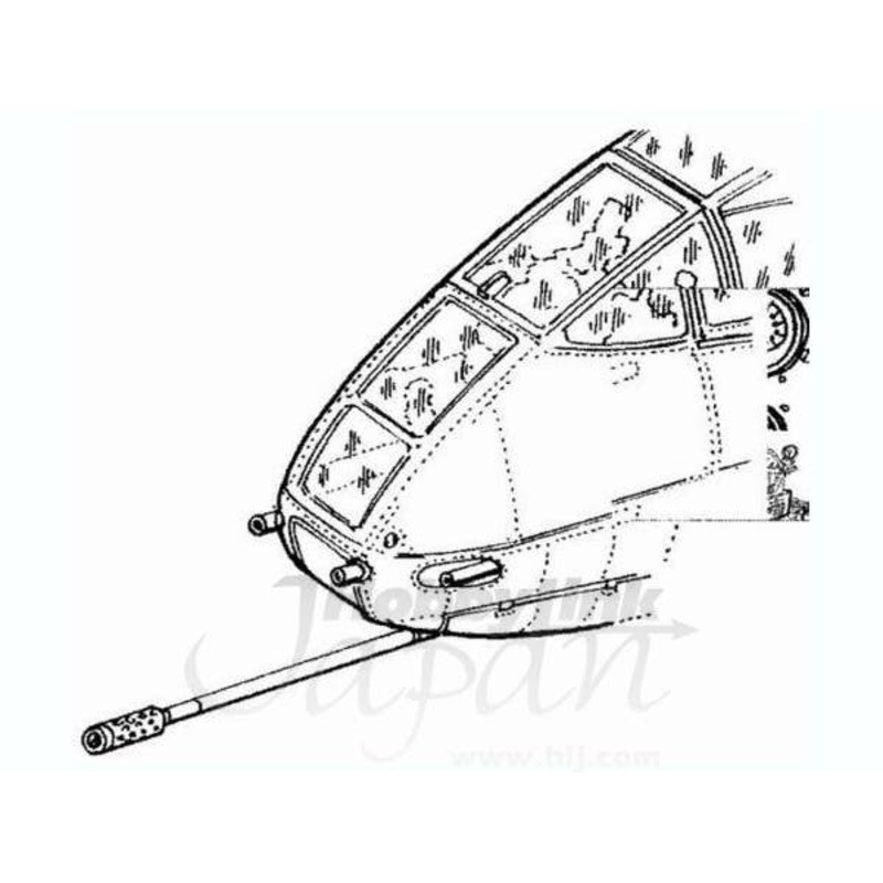 1/72 Me-410B-2/U4 armament convers.set for Italeri