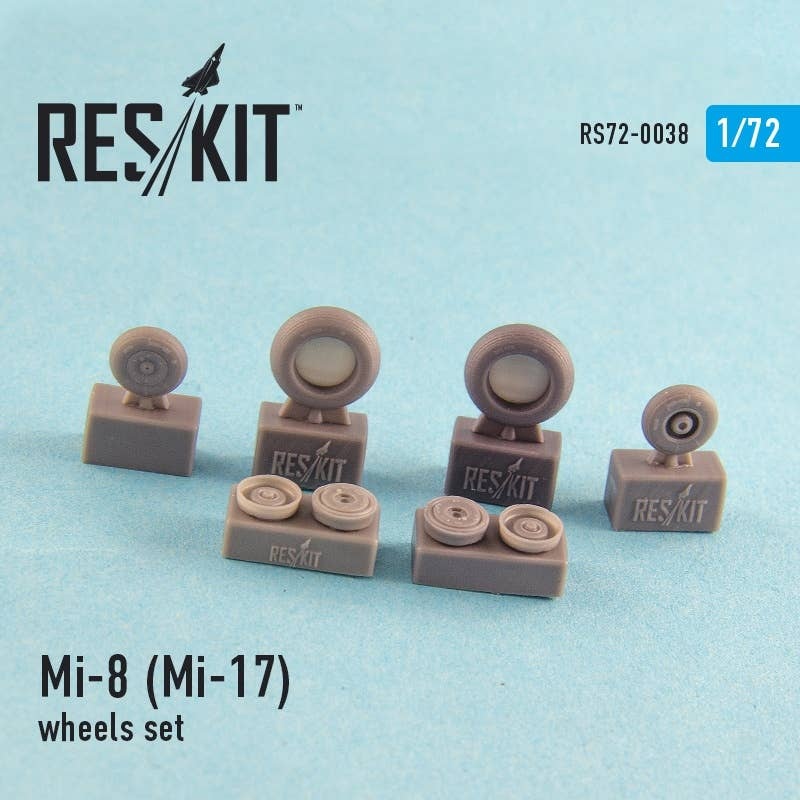 1/72 Mi-8 (Mi-17) Wheels Set