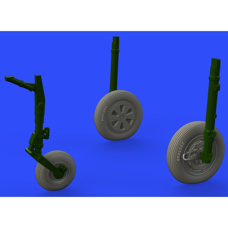 1/72 MiG-21MF Wheels (for Eduard)