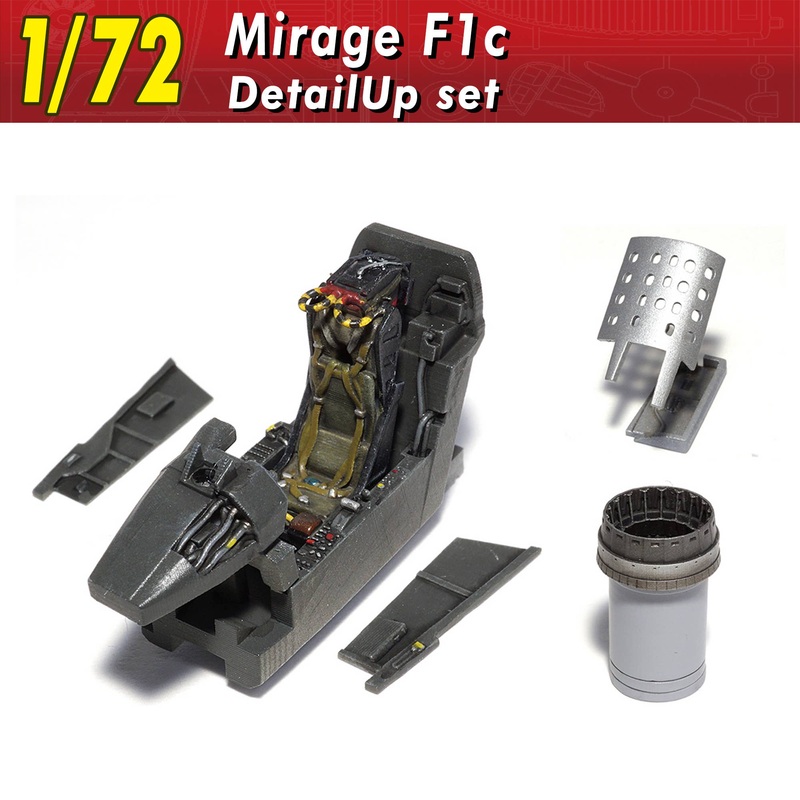 1/72 Mirage F1c DetailUp set