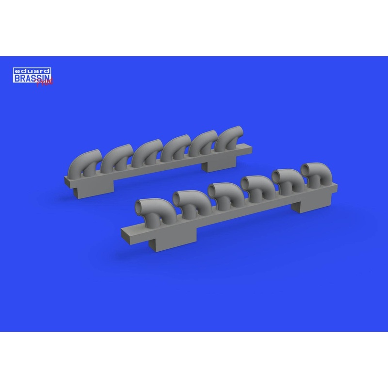 1/72 P-39Q exhaust stacks for Arma Hobby