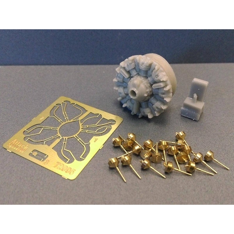 1/72 R-1820 SBD-5 Dauntless Engine