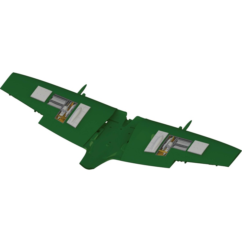 1/72 Spitfire Mk.IXe Gun Bays (for Eduard)