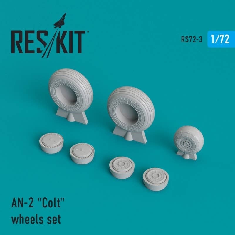 1/72 AN-2 "Colt" wheels set