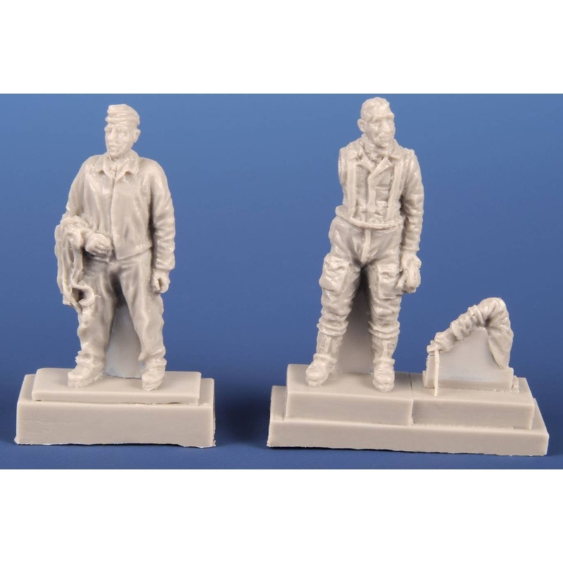 1/72 Bf 109E Ace A. Galland And Mechanic
