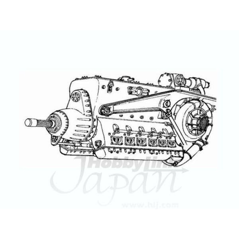 1/72 DB-603 engine set