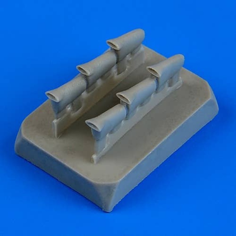 1/72 Defiant Mk.I Exhaust Fishtail (for Hobby Boss)
