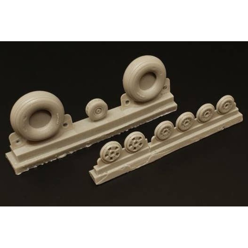 1/72 DH 98 Mosquito Wheels