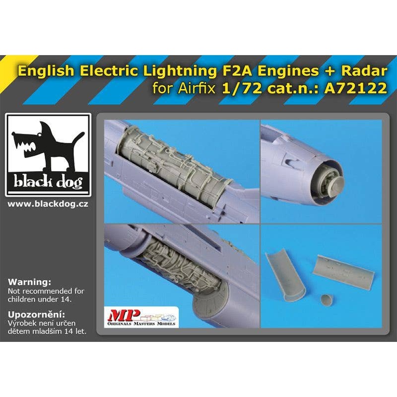 1/72 ENGLISH Electric Lightning F 2A