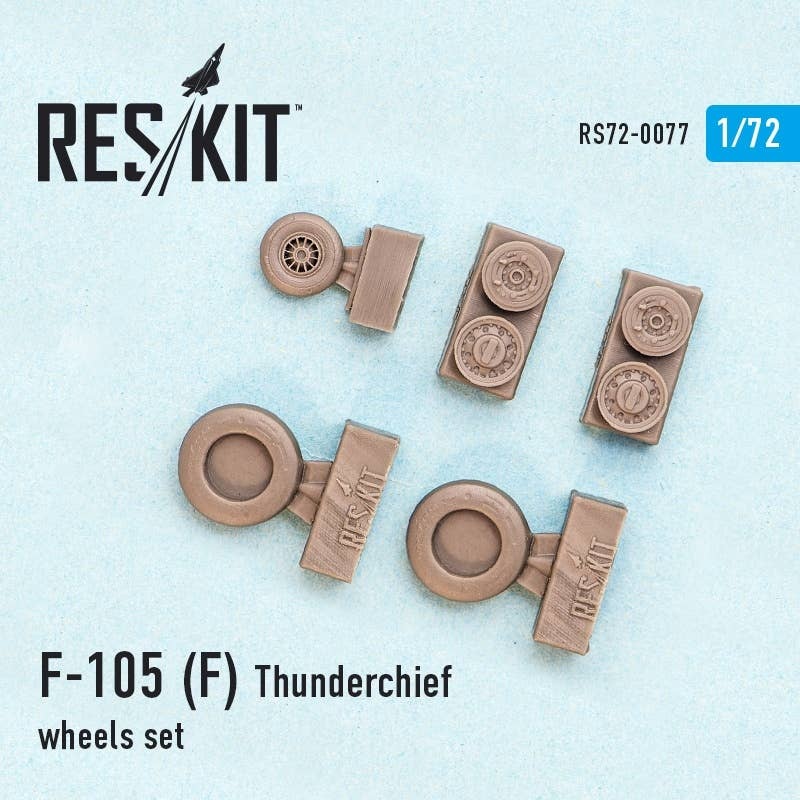 1/72 F-105F Thunderchief Wheels Set