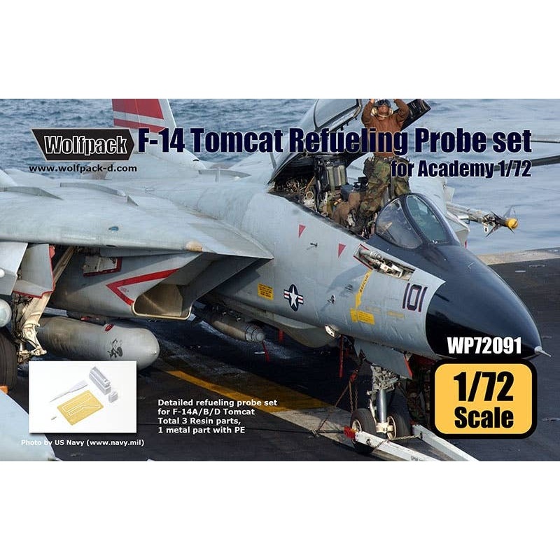 1/72 F-14 Refueling Probe Aet for Tomcat (for Academy)